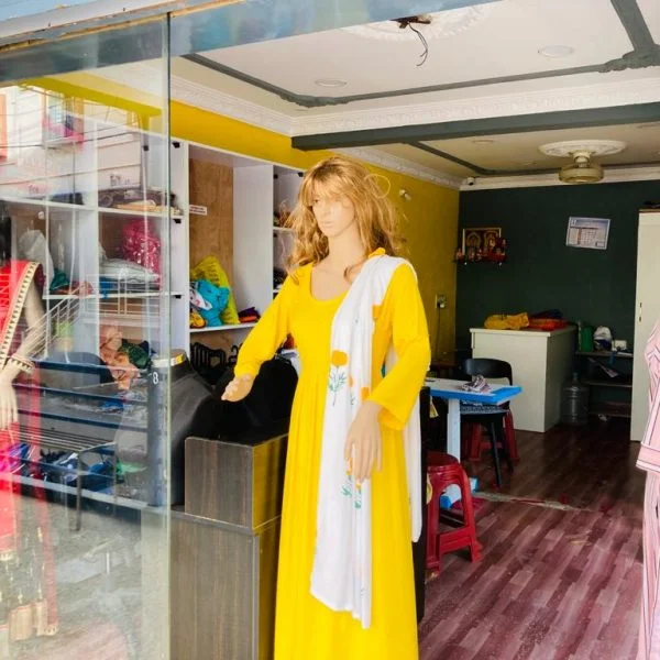 Inside the Nakshatra boutique in Bengaluru