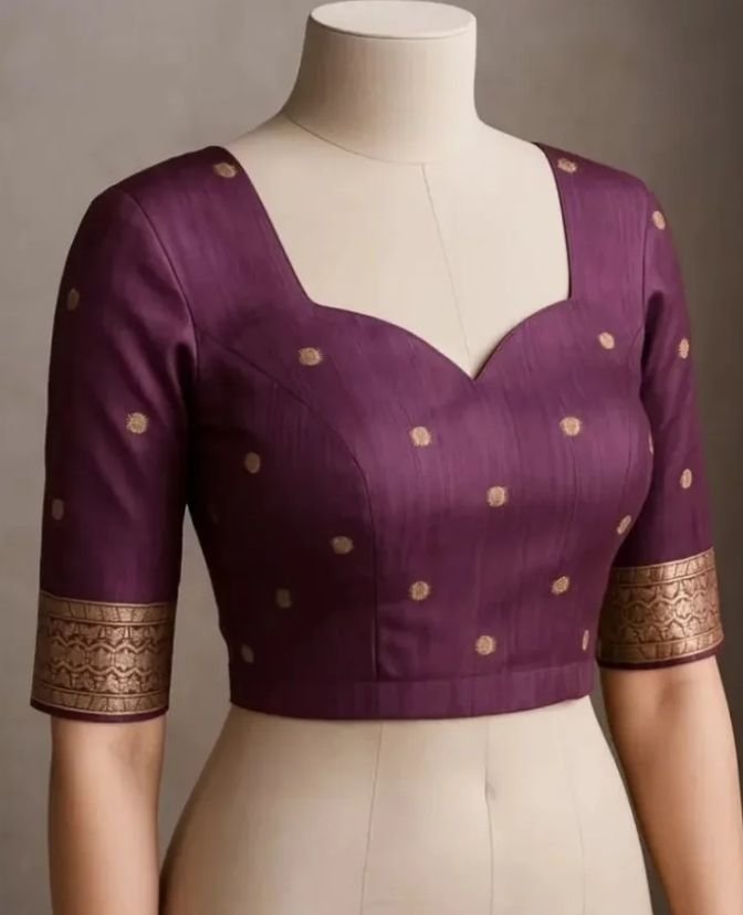 Princess Blouse Cut (with back design)